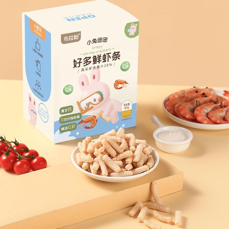 小兔团团小袋好多鲜虾条
