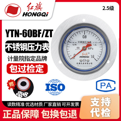 抗震红旗仪表抗震轴向耐酸碱