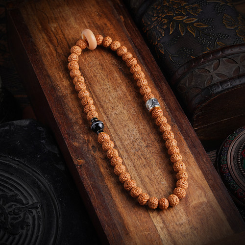 金蟾蛤蟆背小金刚菩提子手串