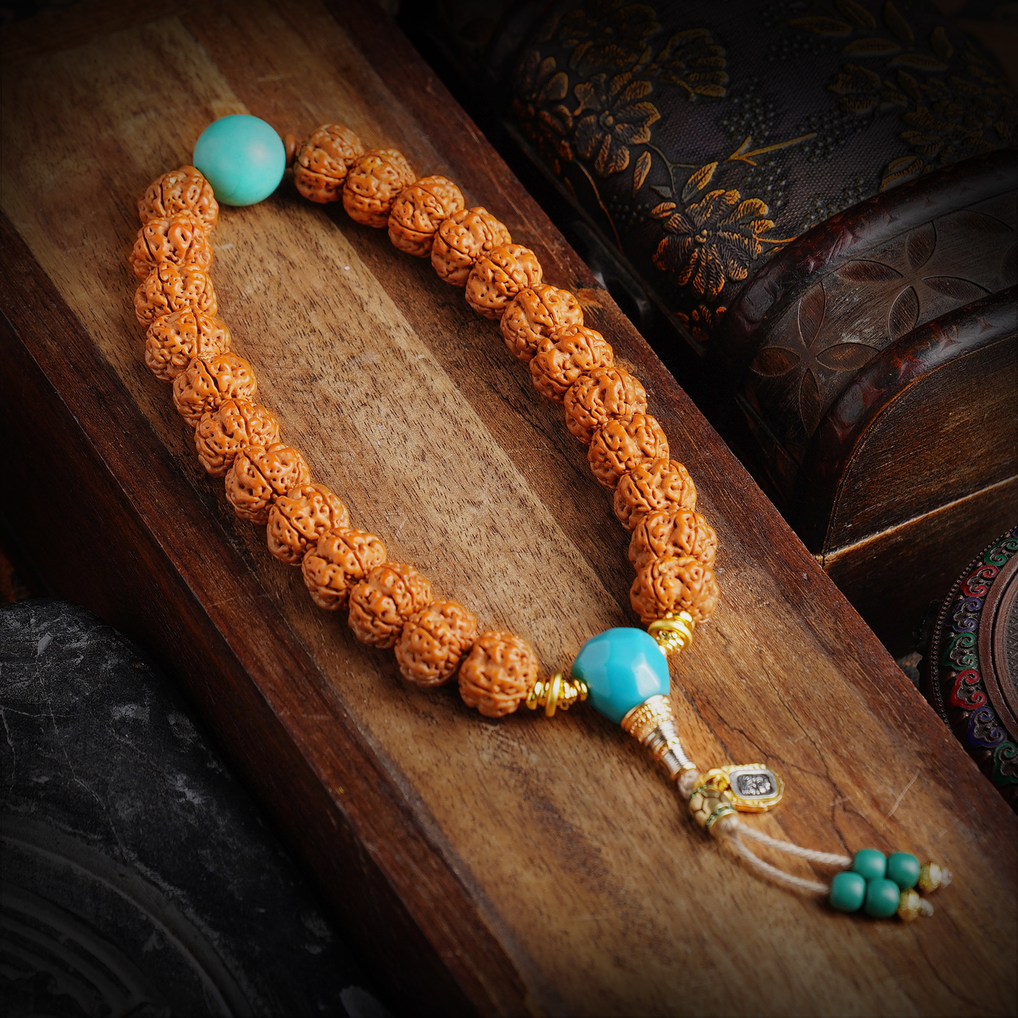 「凹底梅花」小金刚菩提手串