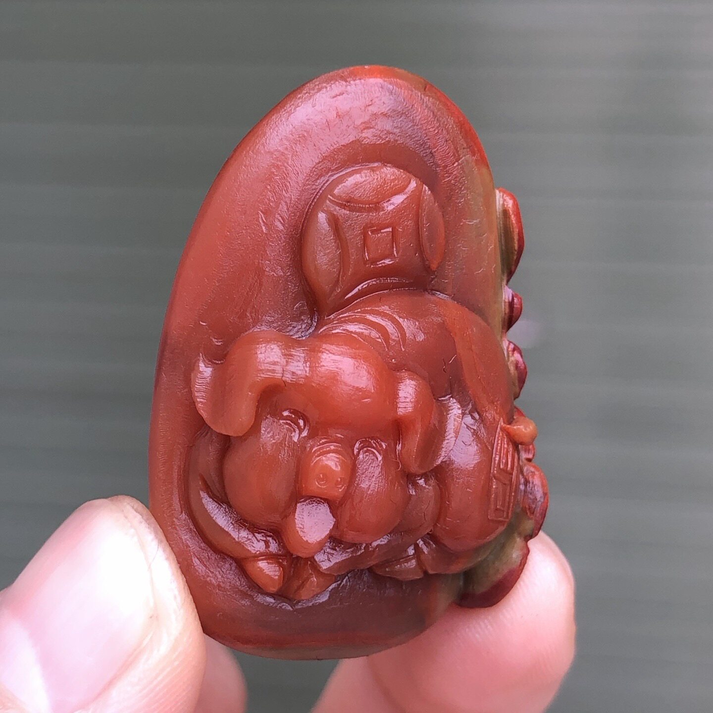 南红玛瑙吊坠挂件黑曜石貔貅如意保平安饰品创意男女情侣