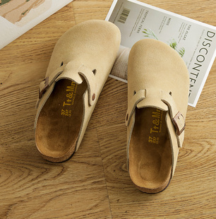 汤姆斯勃肯鞋 外穿软底包头凉拖鞋 半拖女懒人夏季 情侣款 新款 Tt&Mm