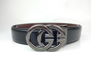 古帅 酷奇皮带男士腰带女士一件代发外贸皮带五金扣34mm速卖通