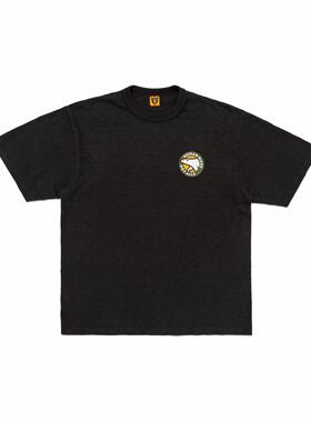 HUMAN MADE FW26 纯棉上衣 左胸北极熊印花图案短袖T恤 男女同款