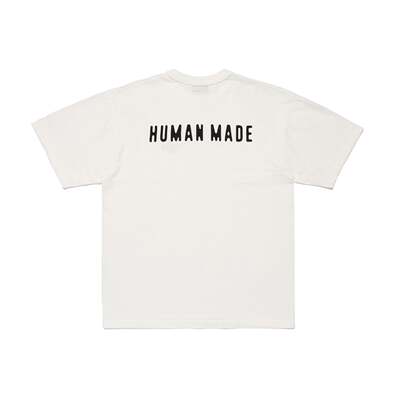 HUMAN MADE SS26  左胸心形图案柔软圆领短袖纯棉T恤 男女同款