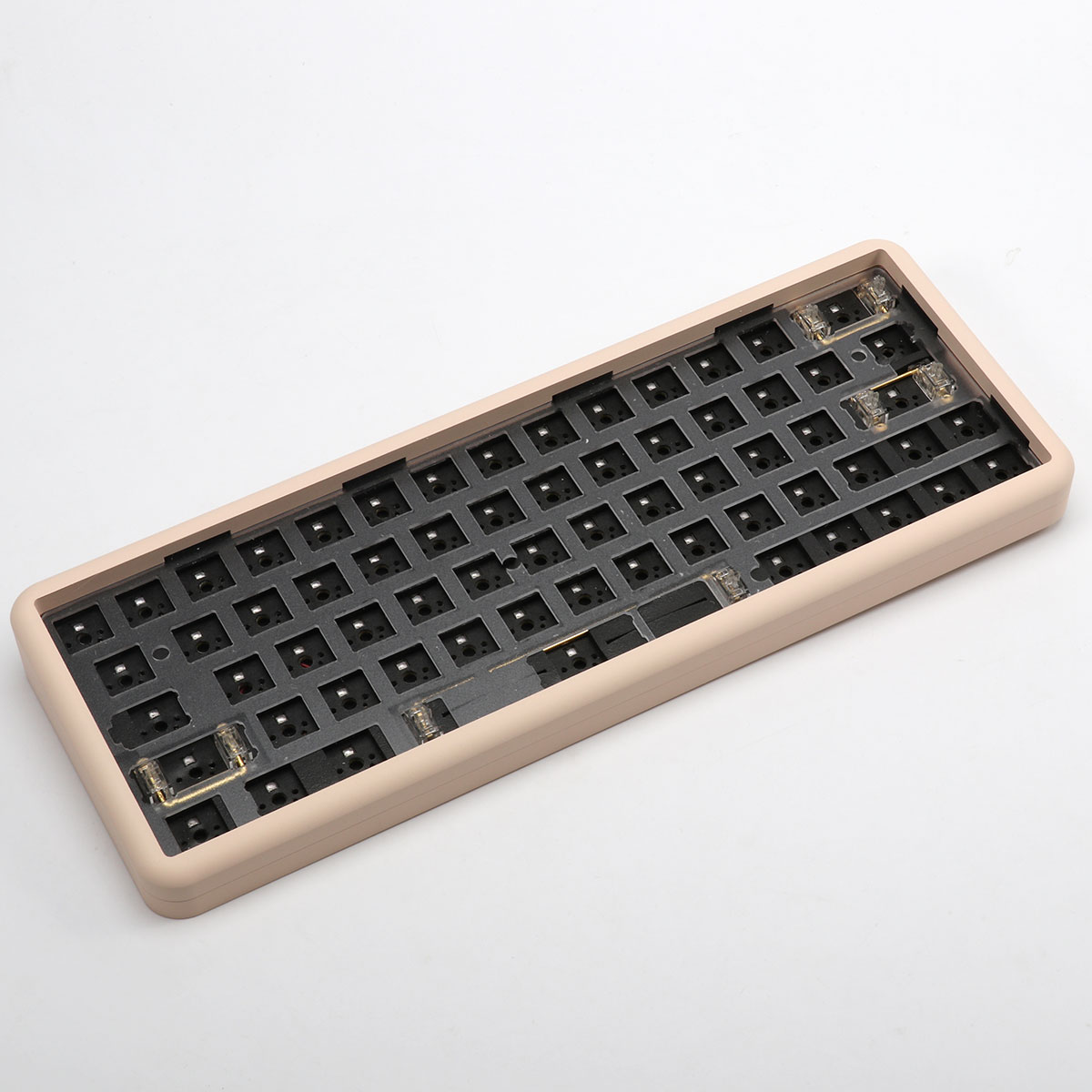 三模蓝牙无线机械键盘套件Gasket铝坨坨游戏热插拔rgb客制化64键