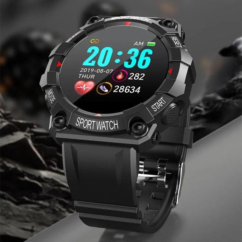 FD68S智能手表smart watch自定义表盘心率监测运动计步 智能手环