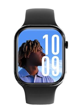 跨境新款watch10max智能手表蓝牙通话心率多运动灵动岛华强北S10