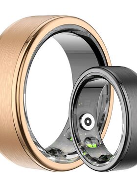 跨境【QRING】R03智能戒指血氧睡眠跟踪心率健康监测拍照运动防水