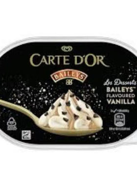 Carte D'or百利甜酒香草味冰淇淋825ml/杯