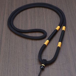 玉坠吊坠挂绳加粗款 挂脖挂件绳 手工编织项链绳子脖子挂坠配绳男款