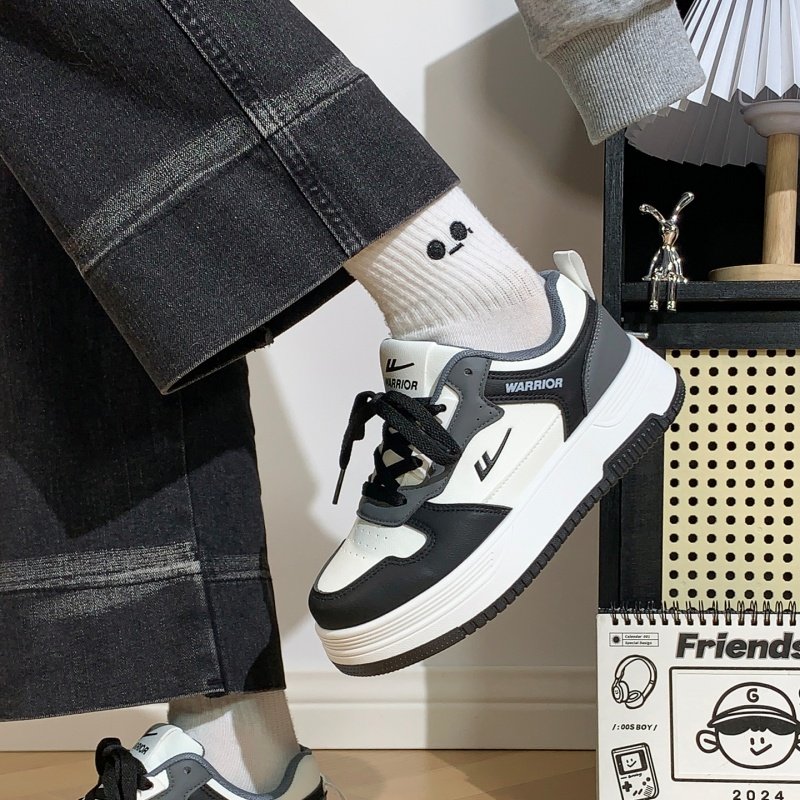 回力黑白熊猫板鞋2026春季新款废土风小白鞋女厚底情侣复古运动鞋,女鞋,休闲板鞋,淘宝优惠券,粉丝福利购,淘宝优惠卷