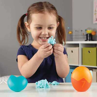 LEARNING RESOURCES 恐龙数学分类学习套装幼儿识数启蒙玩具