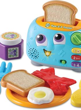 LeapFrog烤面包机儿童过家家益智早教电动玩具生日节日礼物2-6岁
