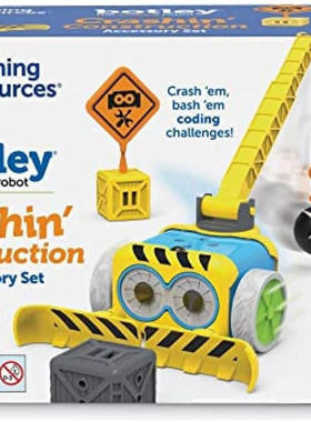 Botley编程机器人建筑起重机犁臂组装科学益智早教玩具礼物