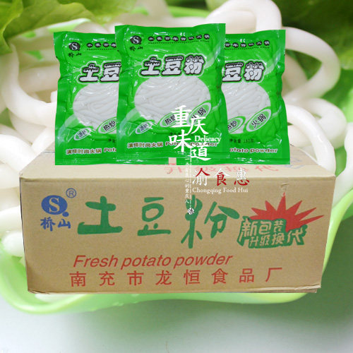 桥山土豆粉整箱94元180g新式