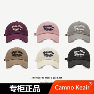 Camno Keair官网CK2-22065帽子女街头棒球帽男韩版2025春款鸭舌帽