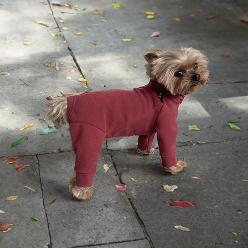 RIDO狗狗德绒超高领宠物衣服包邮