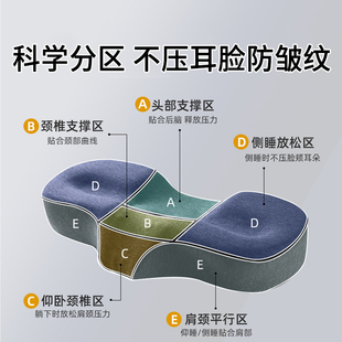 适合侧睡专用神器不压脸枕头防法令纹皱纹护耳耳朵手肩枕侧卧侧躺