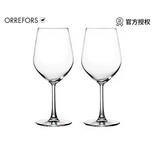 Orrefors进口水晶玻璃杯Standard波尔多红酒杯轻奢高档套装 家用