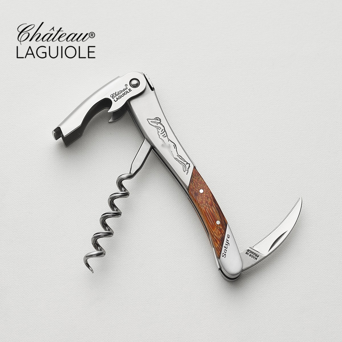 法国进口拉吉奥乐城堡海马刀酒刀