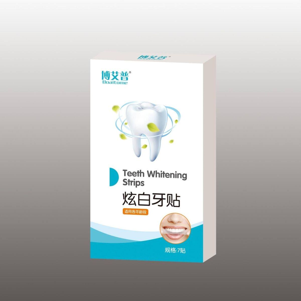 美白牙贴酵素高效去黄去渍烟渍超白亮白锁白美牙贴片洗牙神器