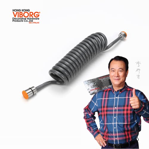 进水管马桶喷枪软管伸缩弹簧