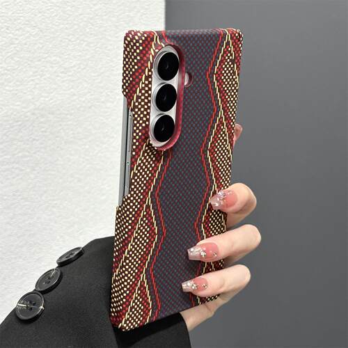 双边保护磁吸中轴碳纤维纹适用三星zfold7折叠屏手机壳6新款5高级感4防摔w26外壳25保护套24超薄23华为matex6