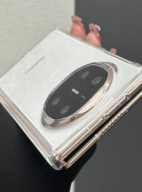 双边保护磁吸中轴适用于华为matex6折叠屏手机壳MateX5典藏版x3铰链全包三星zfold7简约6防摔新款荣耀magicv5