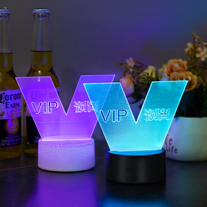 pvc夜场订位留座牌留位台卡