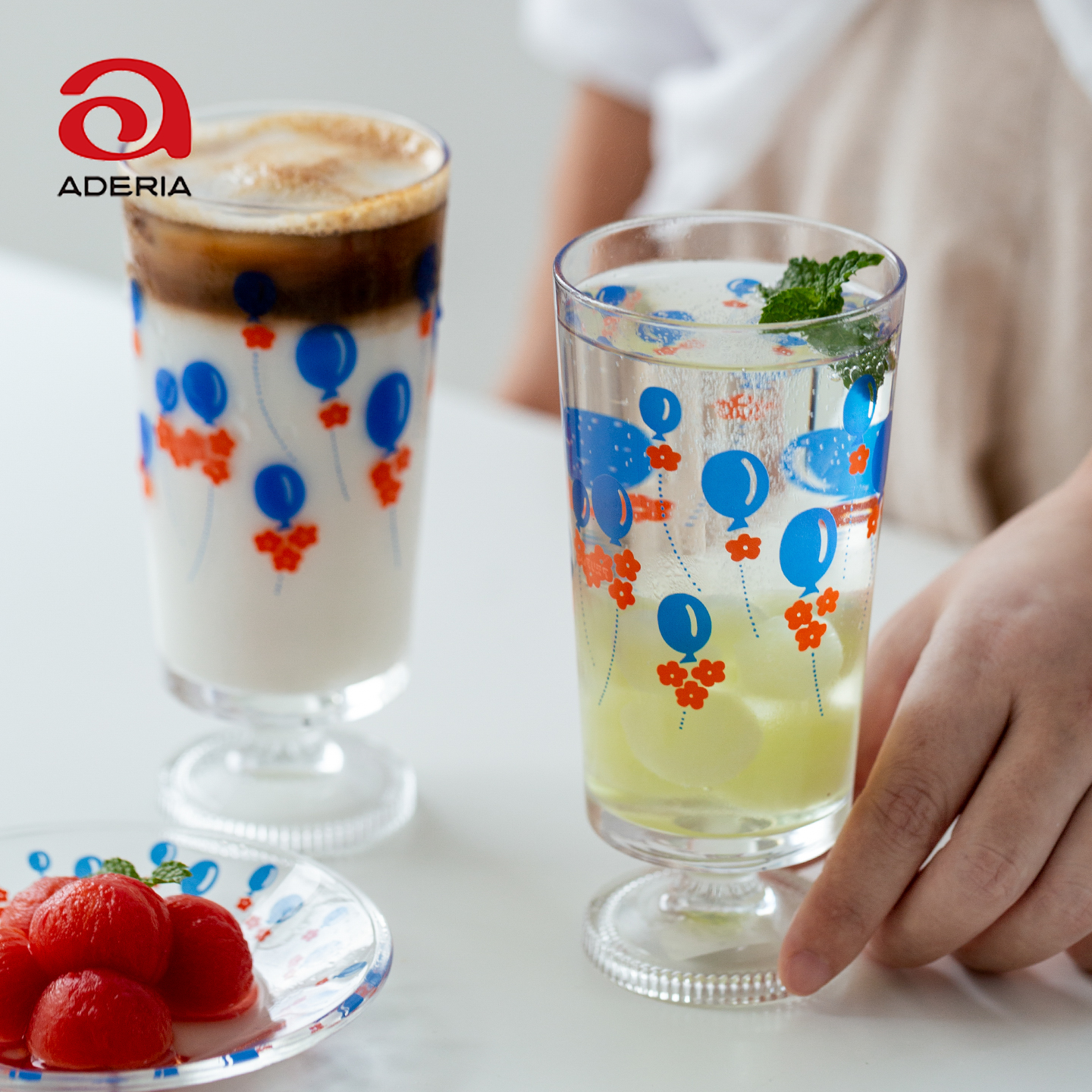 日本进口aderia石冢硝子玻璃杯