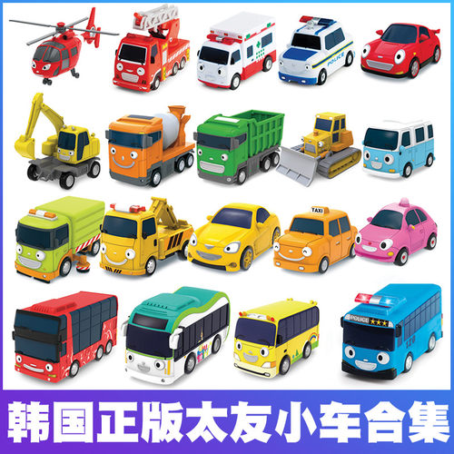 小公交车太友韩国tayo惯性迷你车