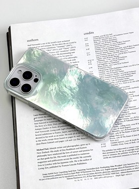 春波 | So so Lab | 适用iphone16promax小米15苹果16pro华为mate70pro华为p70新款原创高级感个性小众手机壳