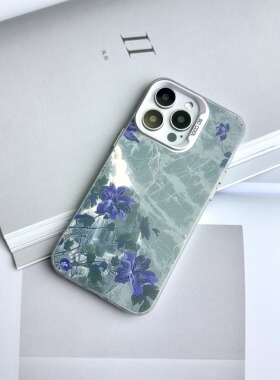 我栖春山 | So so Lab | 适用于苹果iPhone15·华为·OPPO·VIVO·小米·一加安卓手机 | 小众艺术设计手机壳
