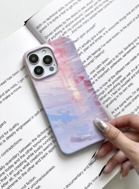 倒影 | So so Lab | 原创个性艺术全包适用于苹果手机壳小众高级感iphone16promax新款16pro16plus防滑13mini