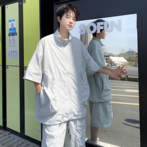 709-TZ21-P130 单人 夏季新款 休闲防晒套装图片