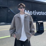 709-JK33-P135单人春季新款宽松休闲纯色夹克，男装夹克，星座709