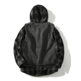 709-jk20-P160白底春季潮牌真两件牛仔马甲，男装背心/马甲，星座709