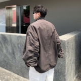 709-JK31-P135单人春季新款阔版纯色立领夹克，男装夹克，星座709