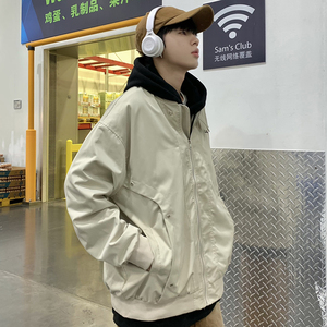 709-JK886-P80 春秋百搭美式飞行员棒球服夹克休闲宽松外套  单人图片