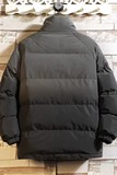 709-MY907-P110冬季挂拍港风立领撞色渐变面包服加厚潮流棉衣男，男装棉衣，星座709