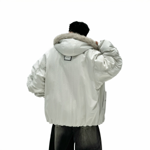 709-MY1800-P160 冬季新款 单人 座山雕连帽棉服外套 潮图片