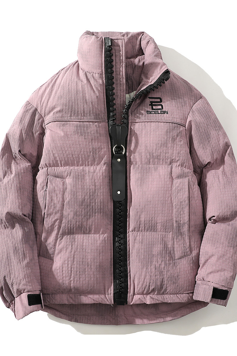 709-MY1615-P160 冬季迷彩立领大拉链潮牌加厚保暖棉衣面包服情侣图片