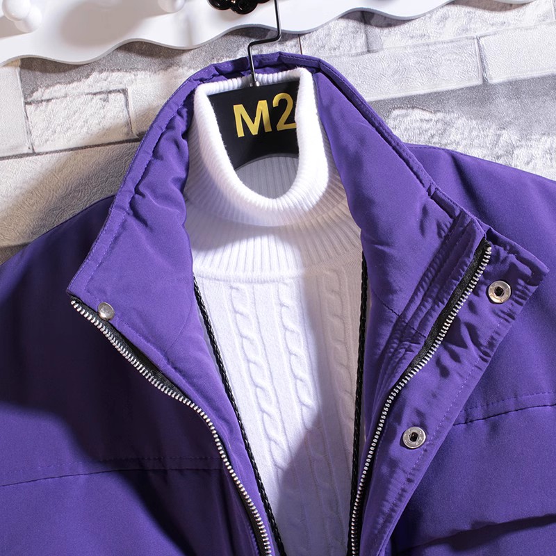 709-M12-P120冬季挂拍休闲潮流宽松夹克外套加棉保暖情侣棉衣，男装夹克，星座709