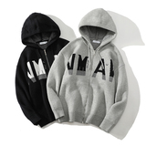 709-MY102-P105春秋情侣毛衣连帽针织衫慵懒风休闲开衫，男装针织衫/毛衣，星座709