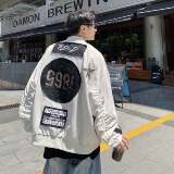709-JK29-P145单人秋季新款韩版棒球领夹克，男装夹克，星座709