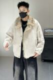709-MY1835-P145冬季新款单人高级感美式翻毛领座山雕棉服，男装棉衣，星座709