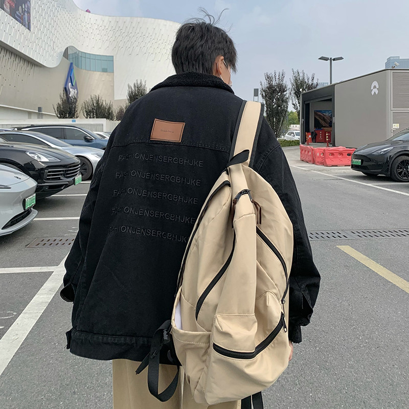 709-MY1507-P145 情侣冬季单人牛仔棉衣外套羊羔毛休闲翻领加厚图片