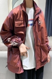 709-JK93-P85单人小众工装渐变色休闲百搭夹克外套情侣，男装夹克，星座709