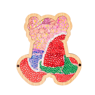 暴力熊梵高草间弥生烧脑拼图异形拼图gm抖音同款儿童节礼物国潮